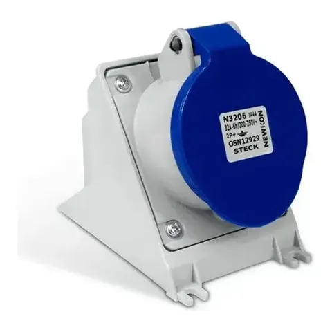 Tomada industrial de sobrepor 2P+T 32 A (Steck)
