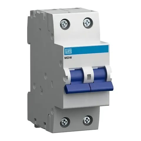 Disjuntor bipolar 40 A curva C (WEG)